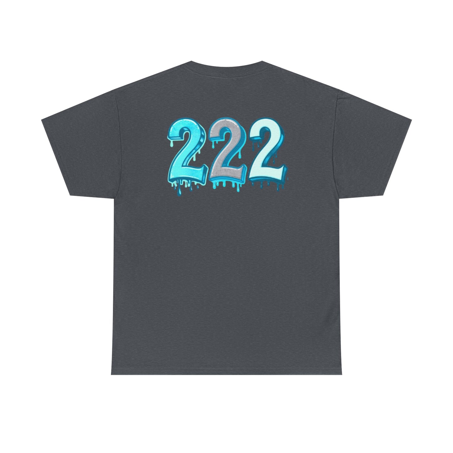 Country Boi Creations Unisex Heavy Cotton Tee with Dripping 222 Design