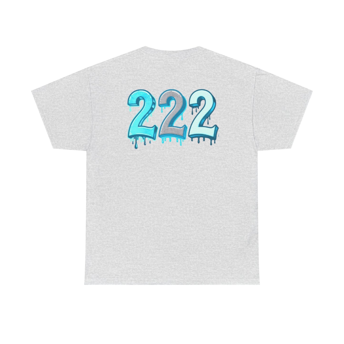Country Boi Creations Unisex Heavy Cotton Tee with Dripping 222 Design