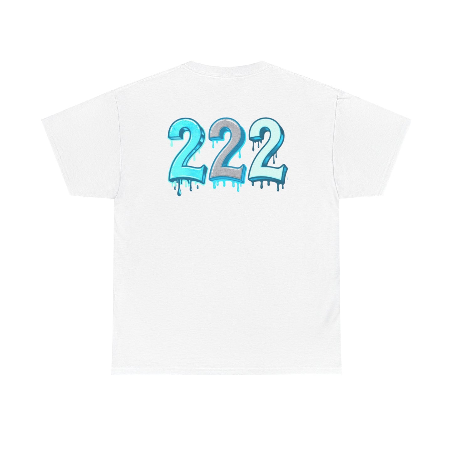 Country Boi Creations Unisex Heavy Cotton Tee with Dripping 222 Design
