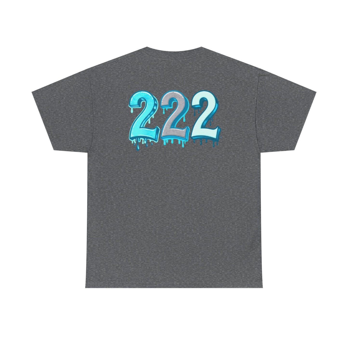 Country Boi Creations Unisex Heavy Cotton Tee with Dripping 222 Design
