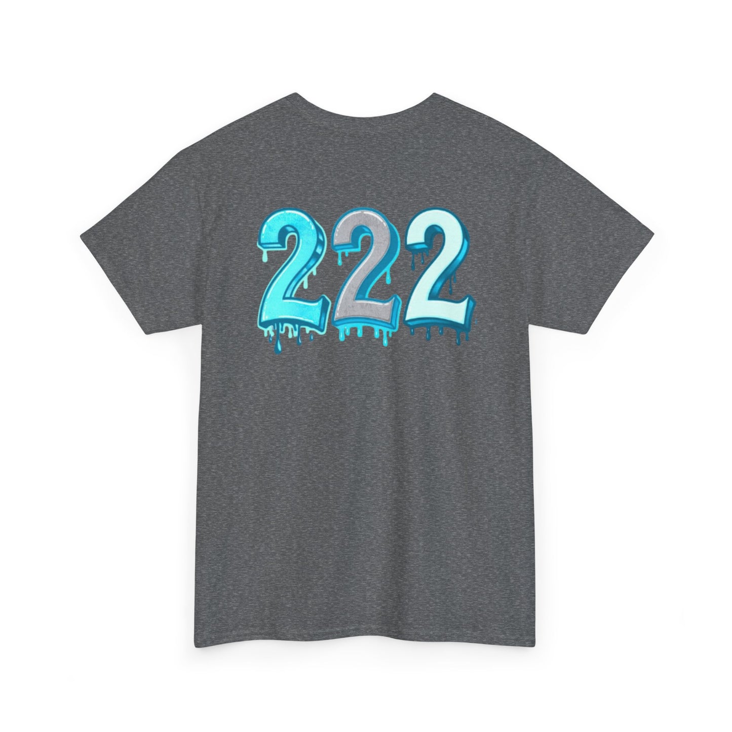 Country Boi Creations Unisex Heavy Cotton Tee with Dripping 222 Design