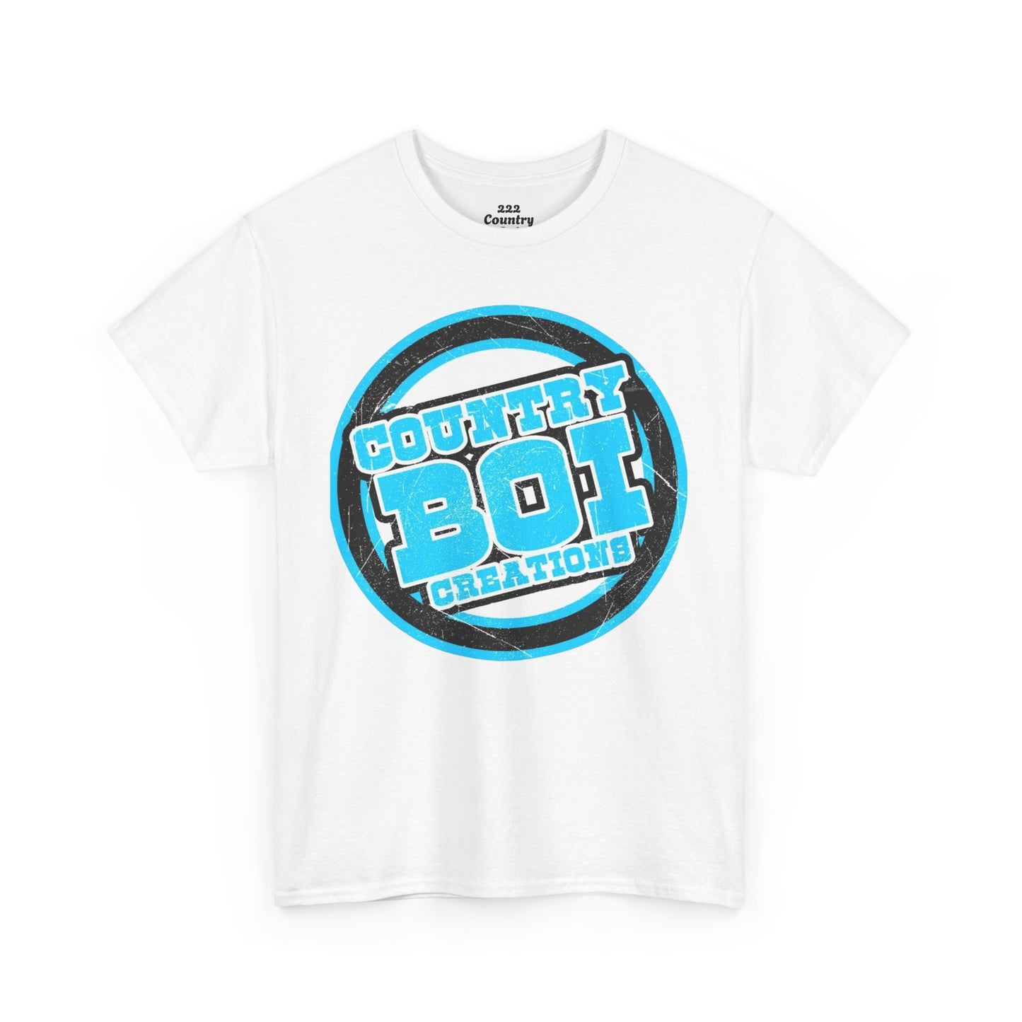 Country Boi Creations Unisex Heavy Cotton Tee with Dripping 222 Design