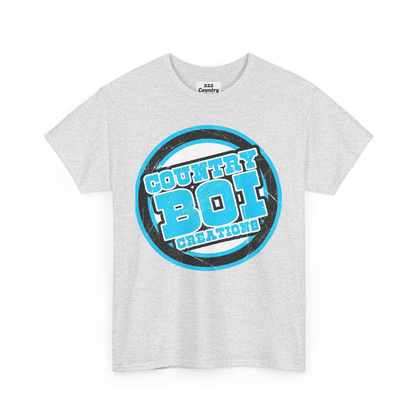 Country Boi Creations Unisex Heavy Cotton Tee with Dripping 222 Design