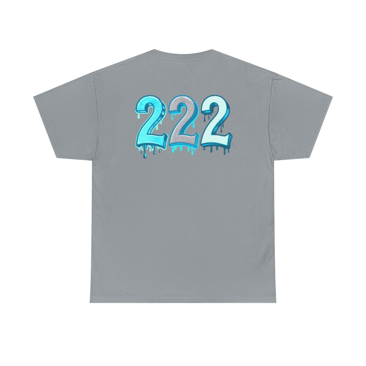Country Boi Creations Unisex Heavy Cotton Tee with Dripping 222 Design