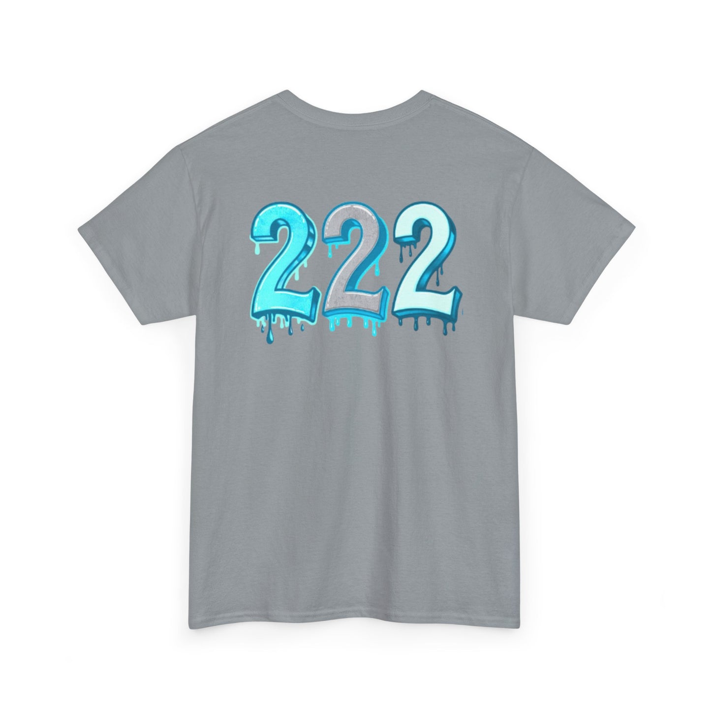 Country Boi Creations Unisex Heavy Cotton Tee with Dripping 222 Design