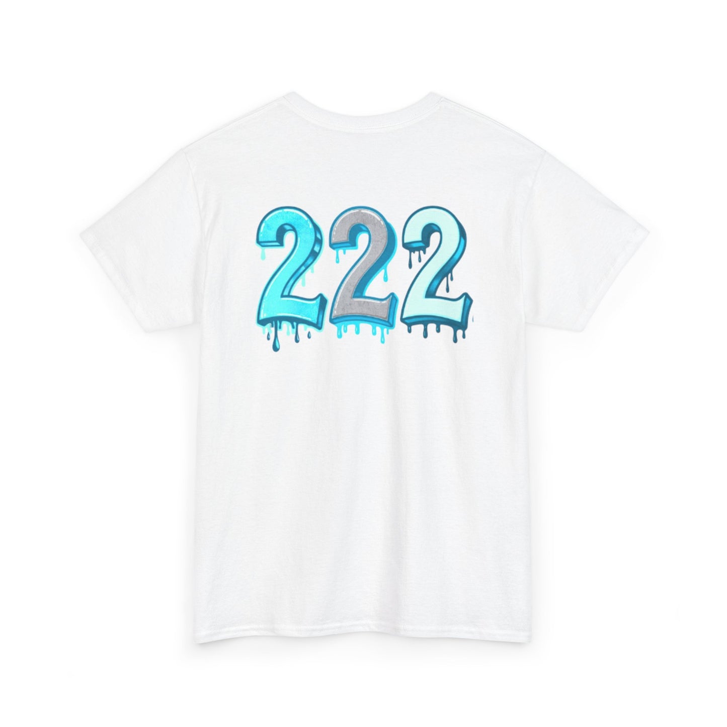 Country Boi Creations Unisex Heavy Cotton Tee with Dripping 222 Design