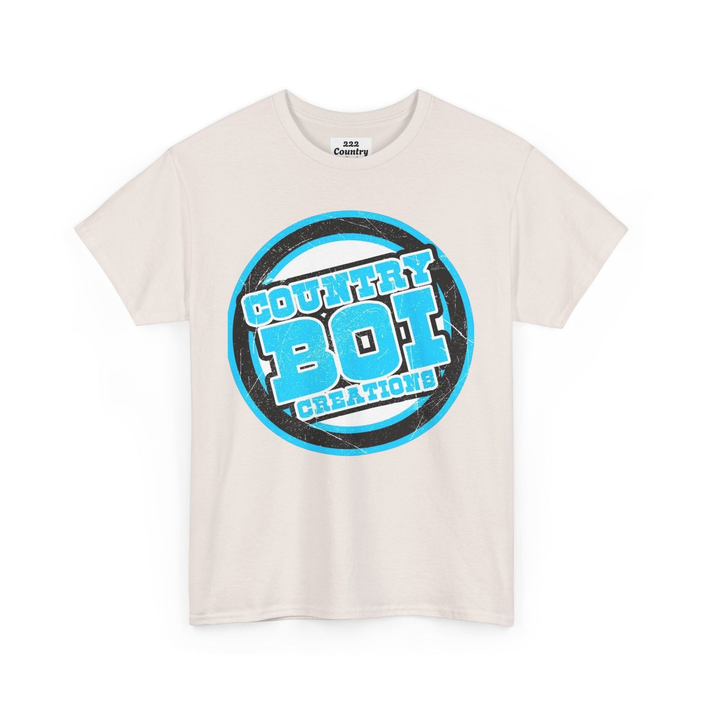 Country Boi Creations Unisex Heavy Cotton Tee with Dripping 222 Design