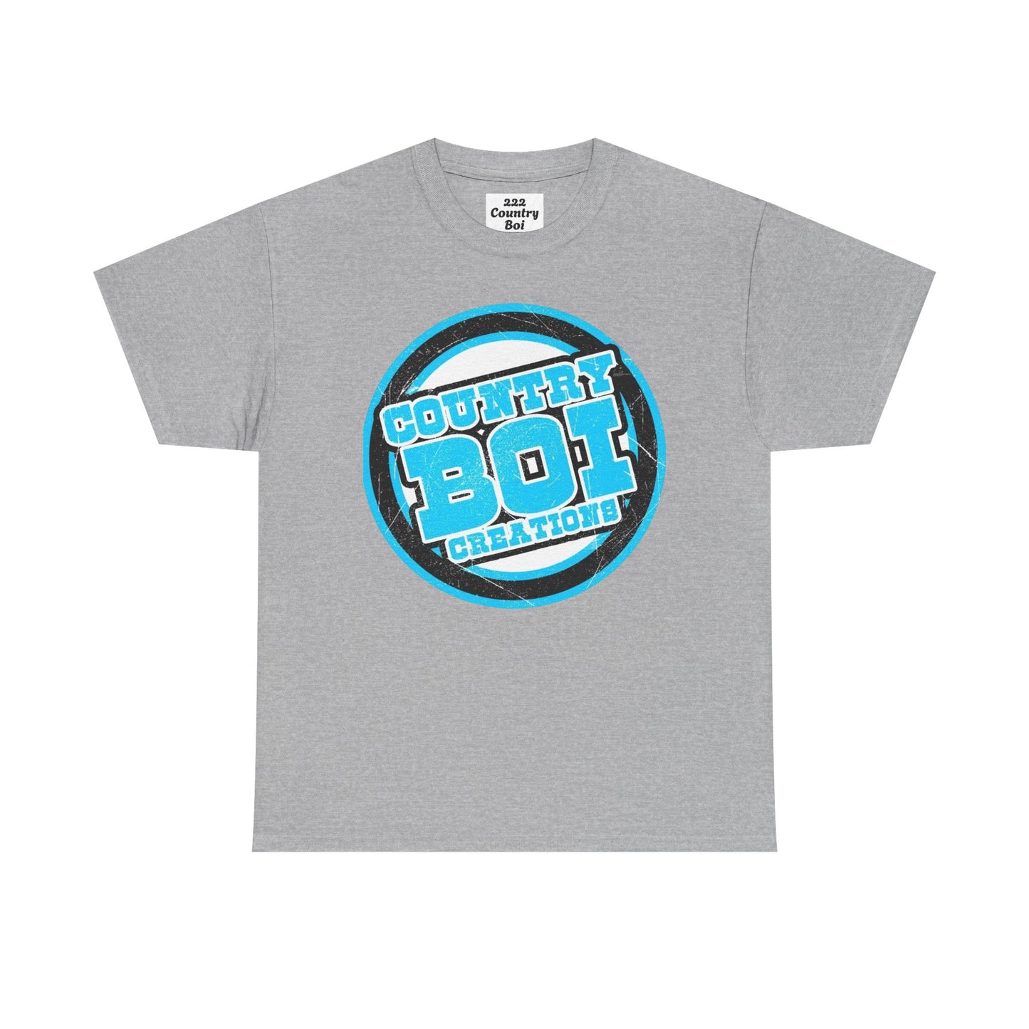 Country Boi Creations Unisex Heavy Cotton Tee with Dripping 222 Design