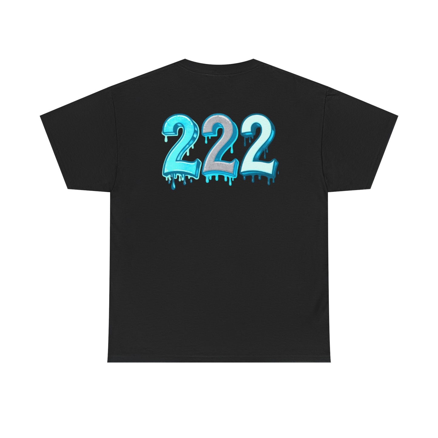 Country Boi Creations Unisex Heavy Cotton Tee with Dripping 222 Design