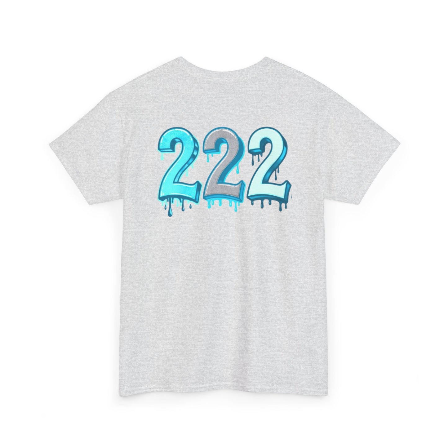 Country Boi Creations Unisex Heavy Cotton Tee with Dripping 222 Design