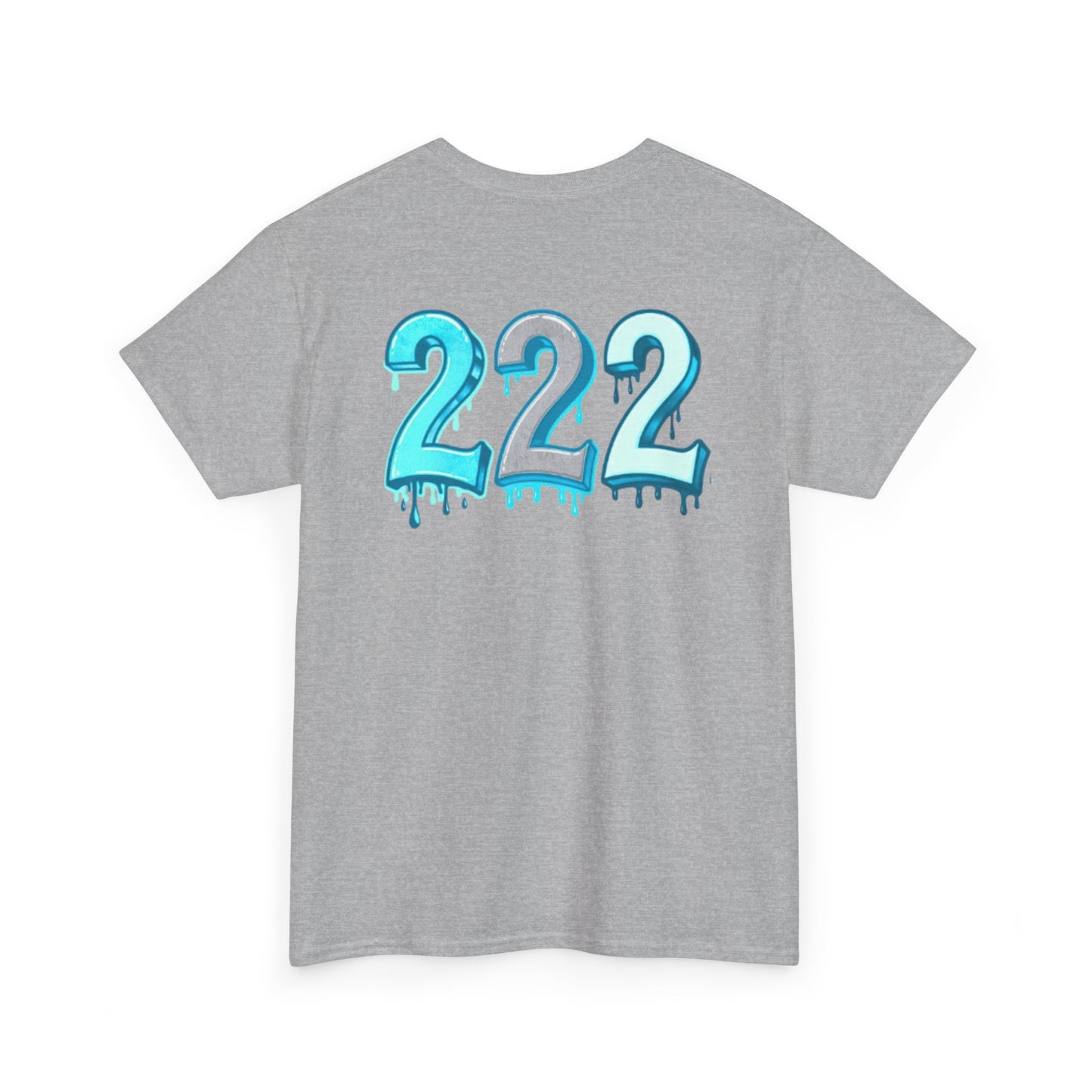 Country Boi Creations Unisex Heavy Cotton Tee with Dripping 222 Design