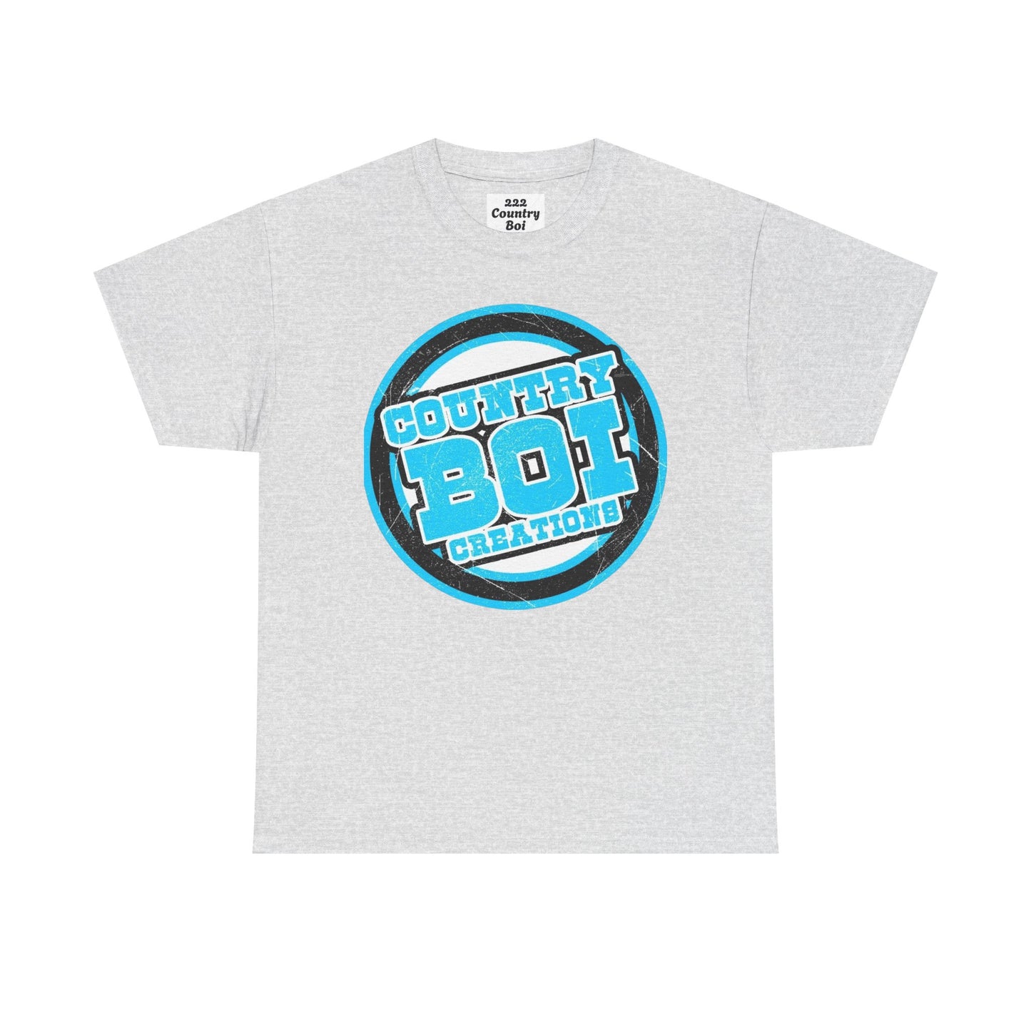 Country Boi Creations Unisex Heavy Cotton Tee with Dripping 222 Design