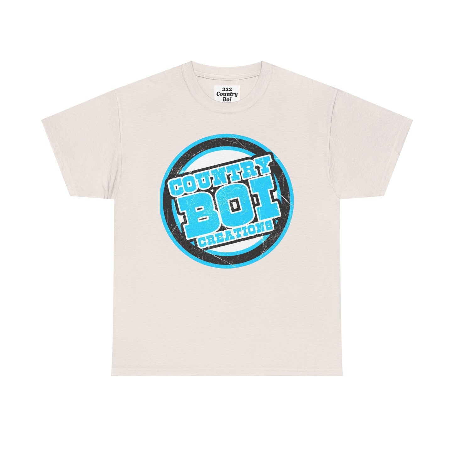 Country Boi Creations Unisex Heavy Cotton Tee with Dripping 222 Design