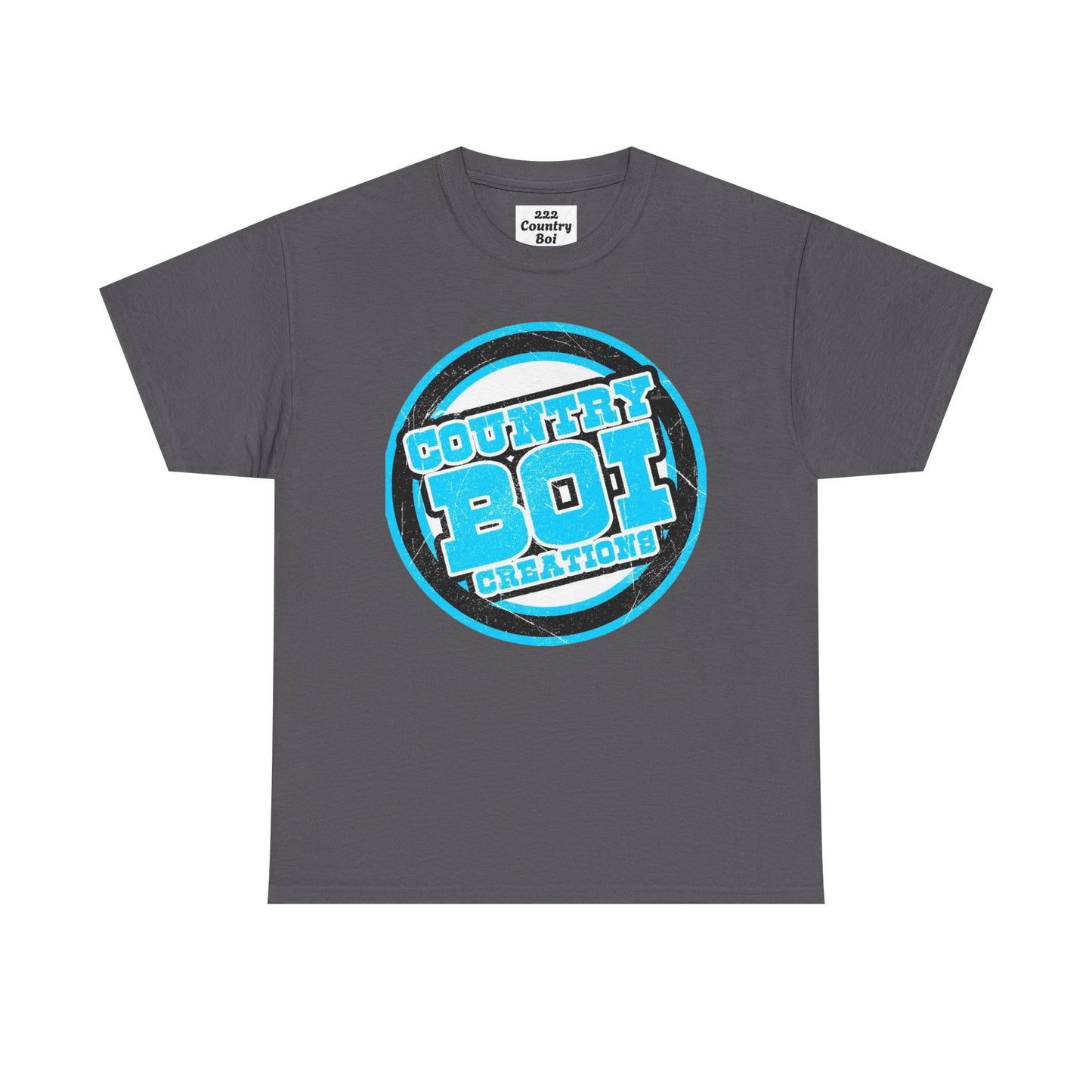 Country Boi Creations Unisex Heavy Cotton Tee with Dripping 222 Design