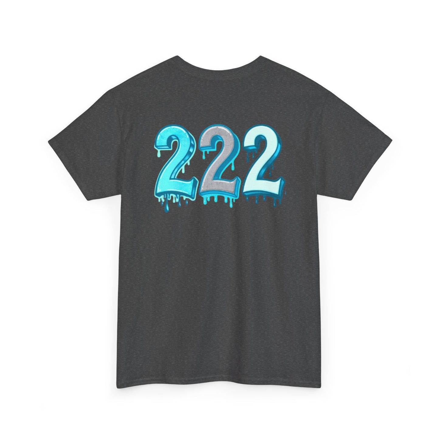 Country Boi Creations Unisex Heavy Cotton Tee with Dripping 222 Design