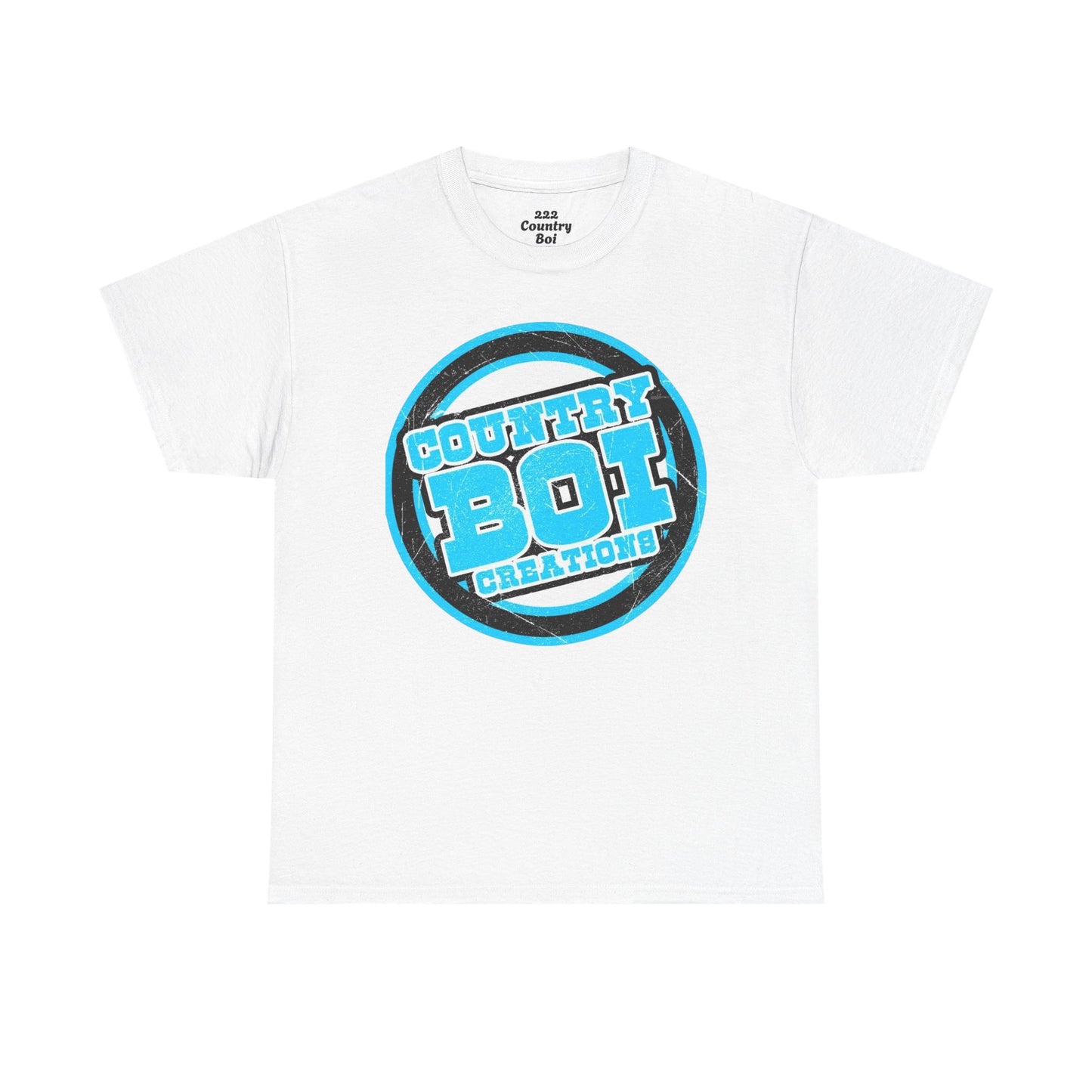 Country Boi Creations Unisex Heavy Cotton Tee with Dripping 222 Design