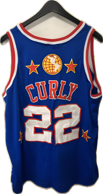 Rings & Crwns Jersey Blue Harlem Globetrotters #22 Sz XXL Men's - WORN!