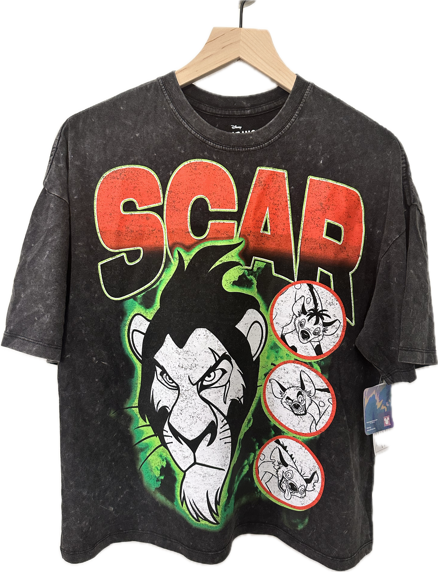 Scar from Lion King Cropped T-Shirt-NEW!