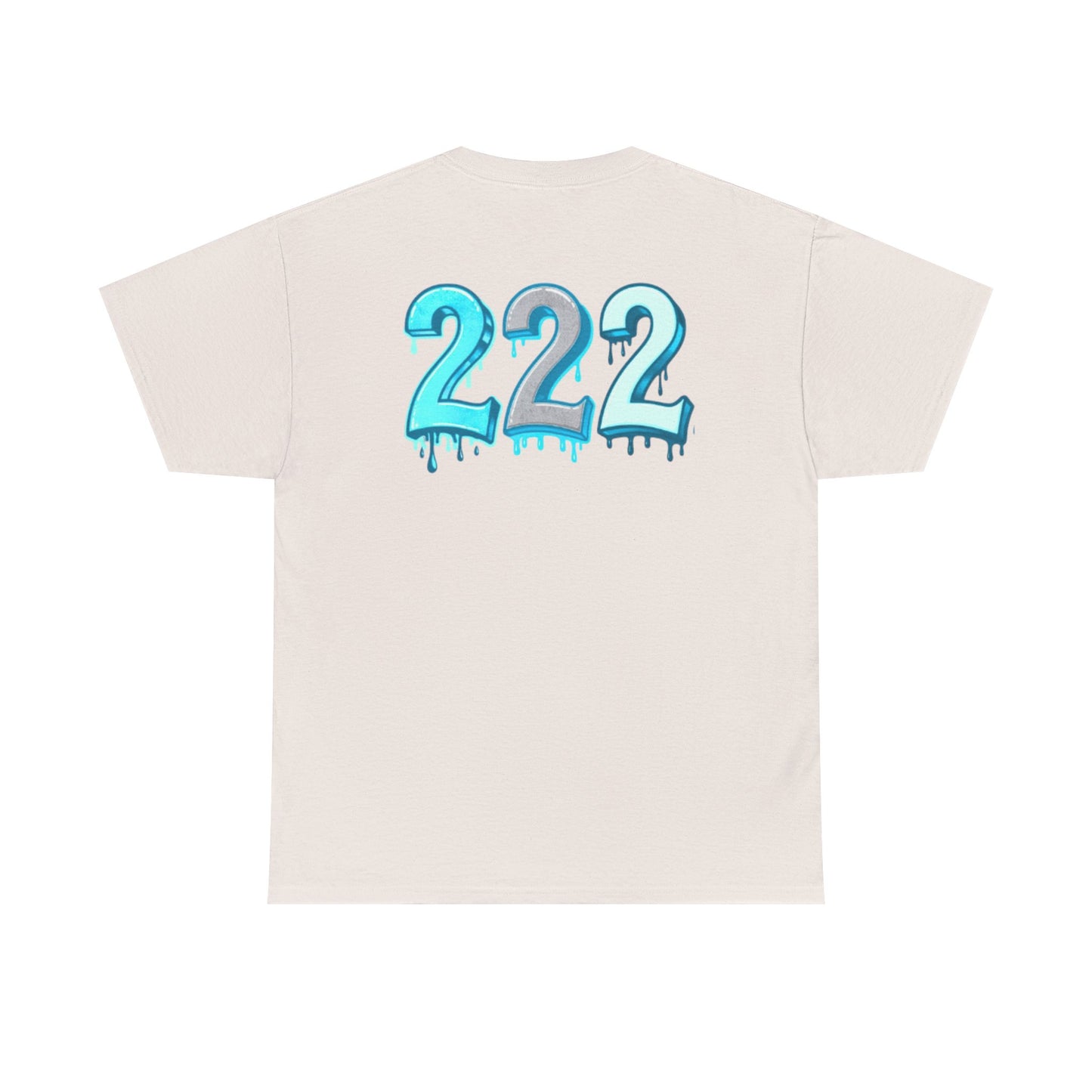 Country Boi Creations Unisex Heavy Cotton Tee with Dripping 222 Design