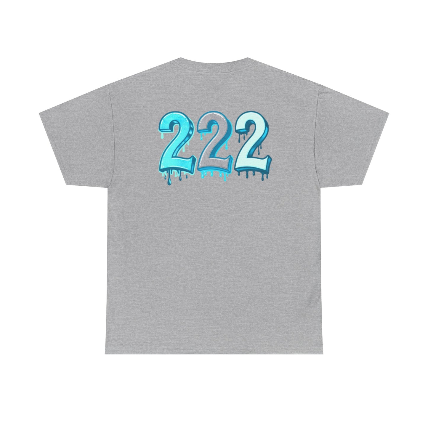 Country Boi Creations Unisex Heavy Cotton Tee with Dripping 222 Design